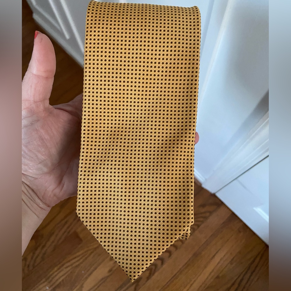 Brioni 100% Silk Men’s Tie, Handmade in Italy